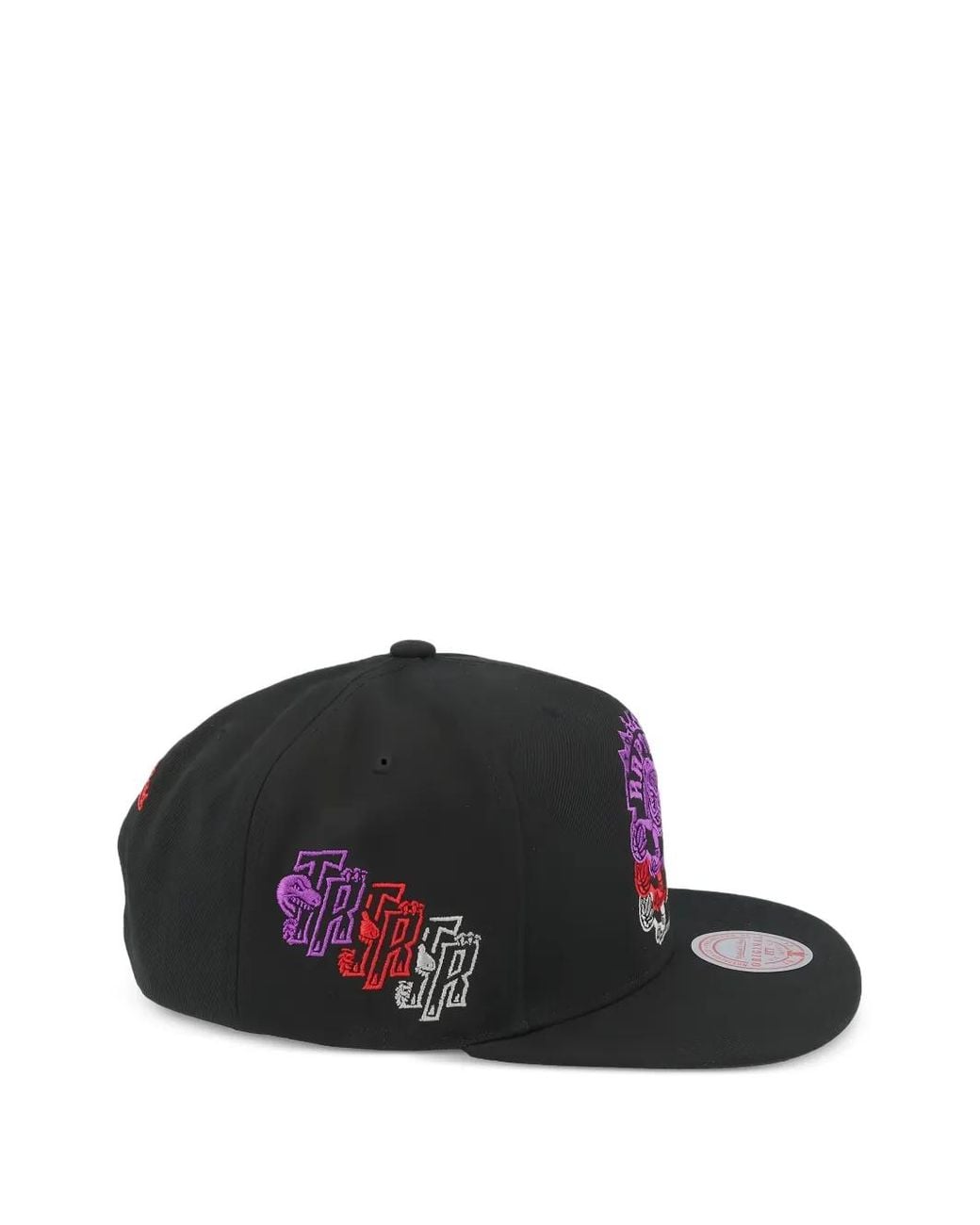 Gorra Bordada Mitchell & Ness de hombre de color Black