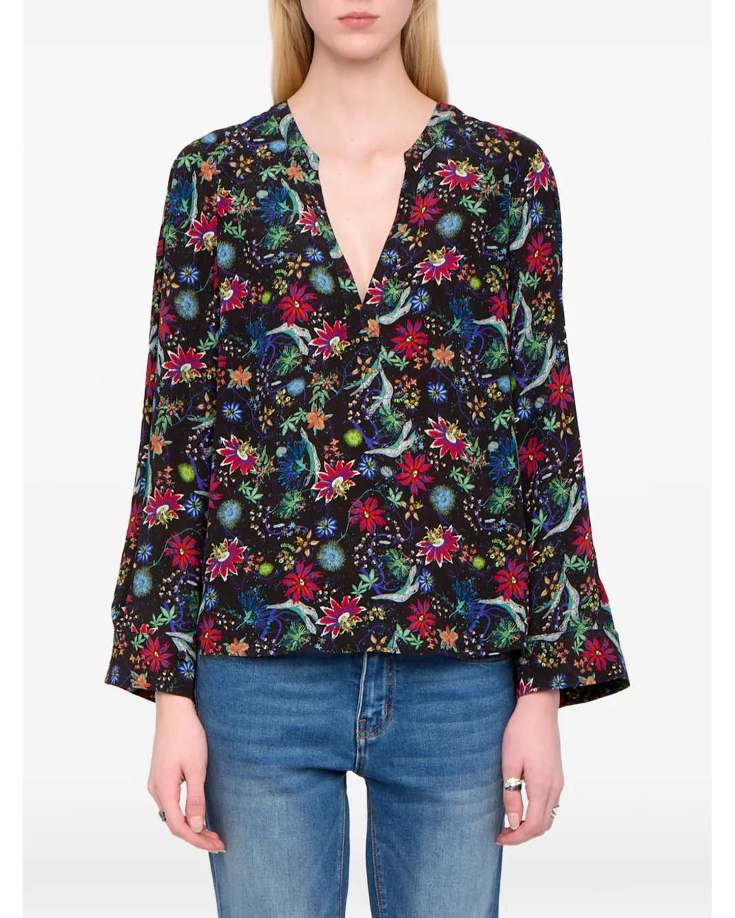 Zadig & Voltaire Blue Torny Tunic