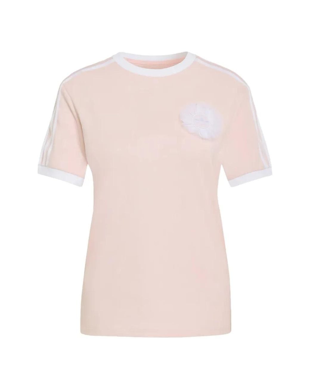 Adidas Pink Lace Branding T-Shirt