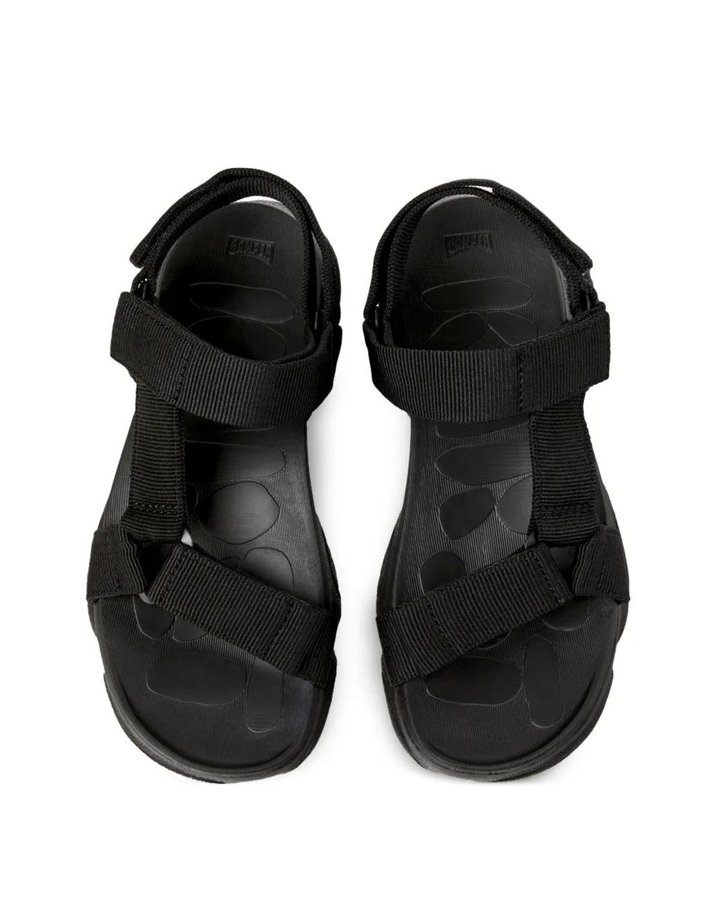 Camper Black Karst Sandals