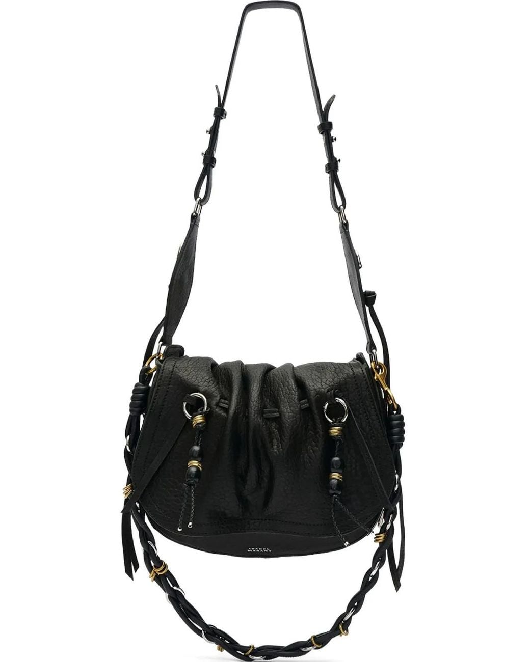Isabel Marant Black Shoulder Bag "Balton"