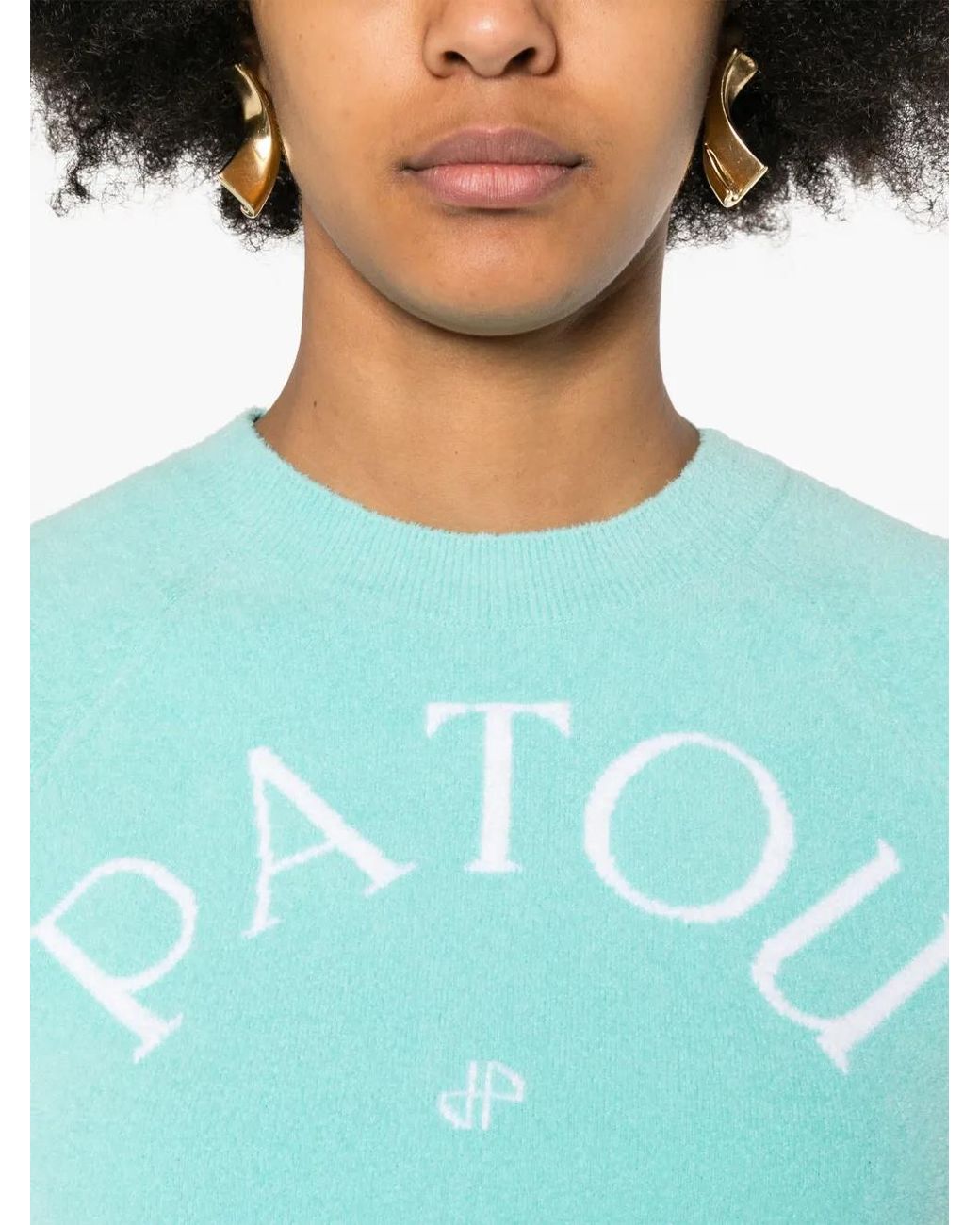 Patou Blue Top