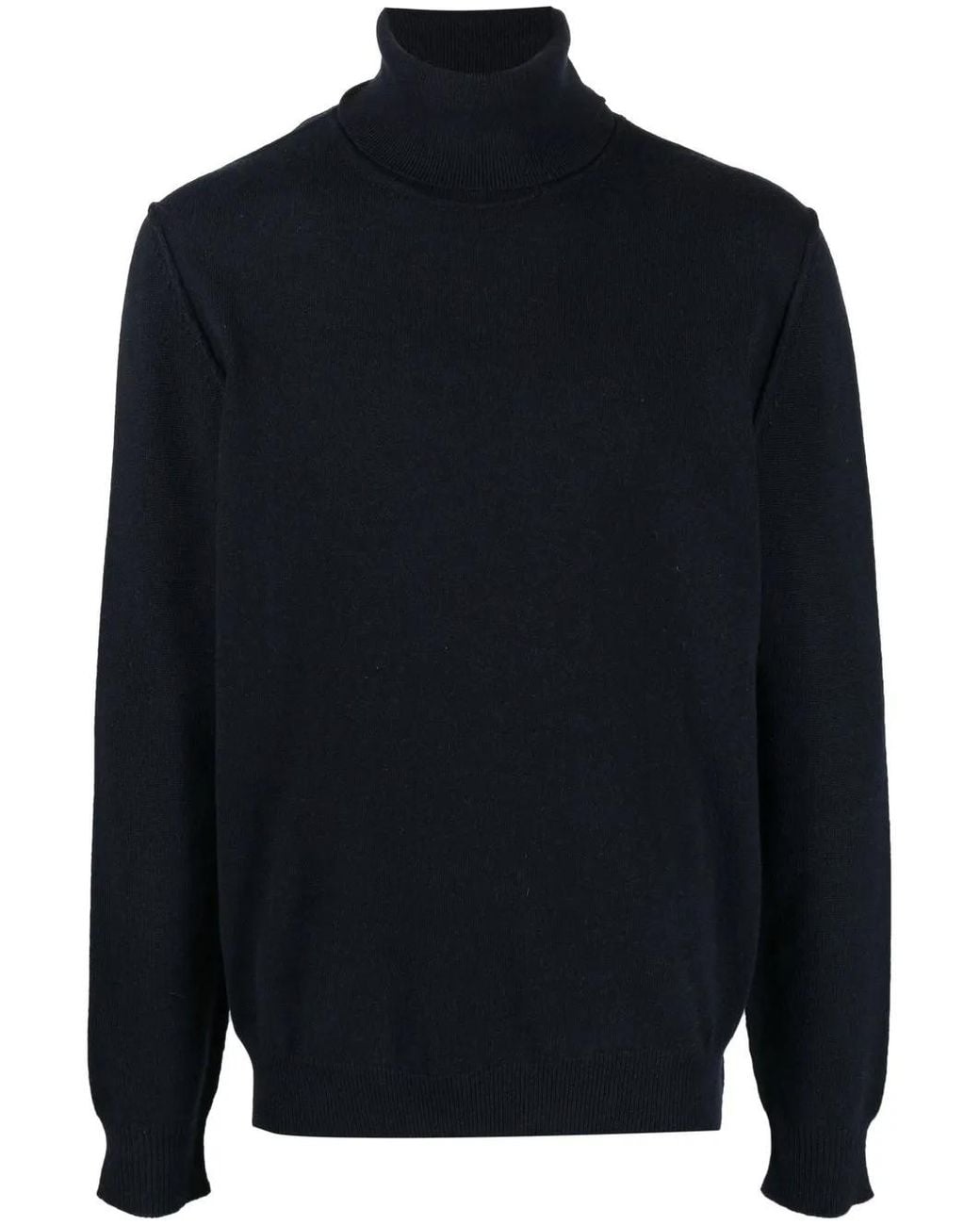 Maison Margiela Blue Luxurious Cashmere Turtleneck Sweater For for men