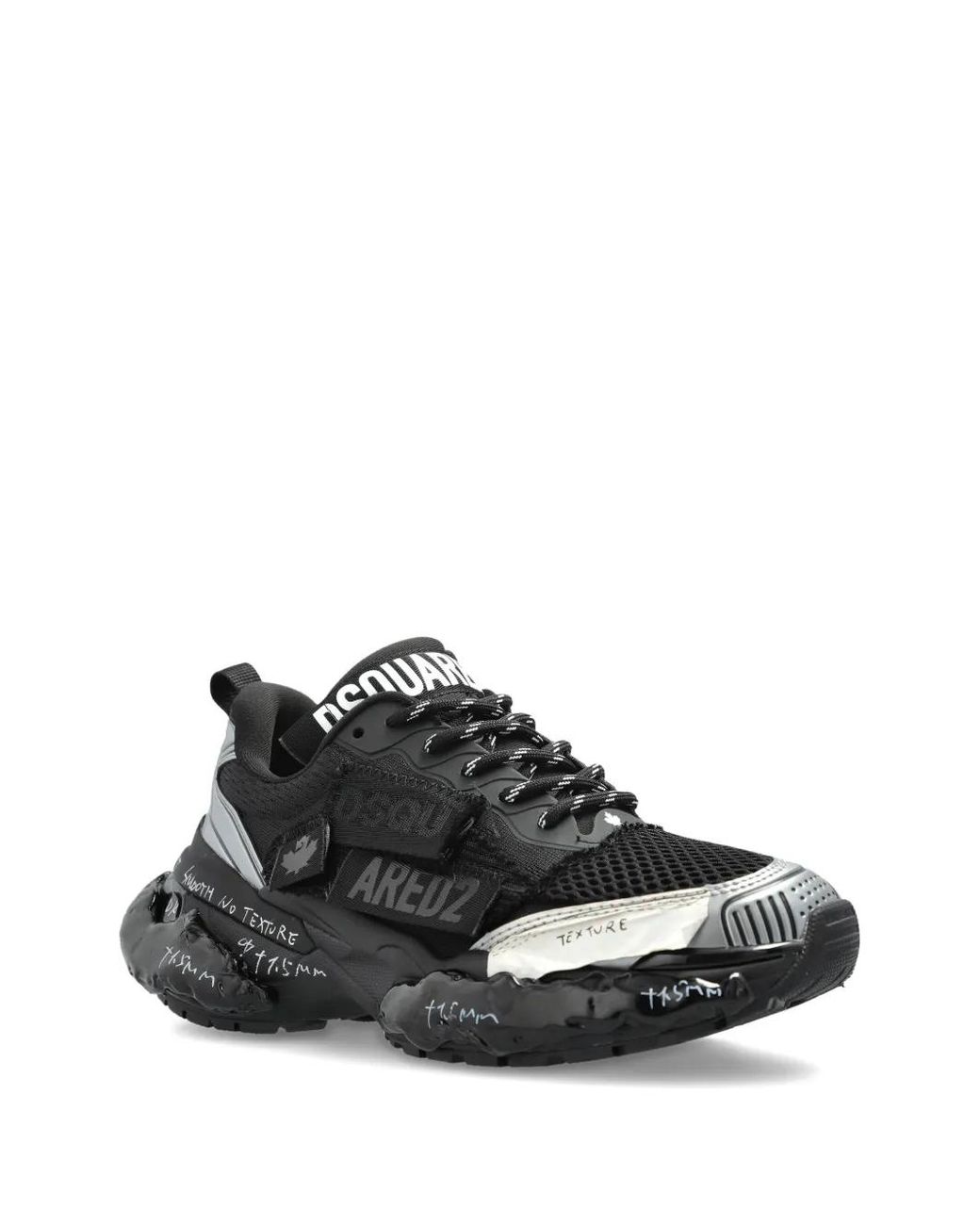 DSquared² Black Faster Sneakers