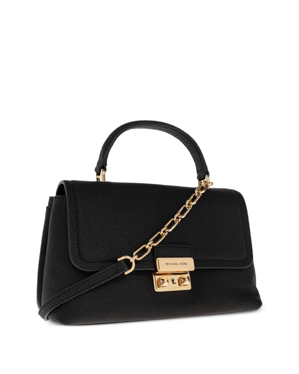MICHAEL Michael Kors Black Tribeca Chain Top Handle Tote Bag