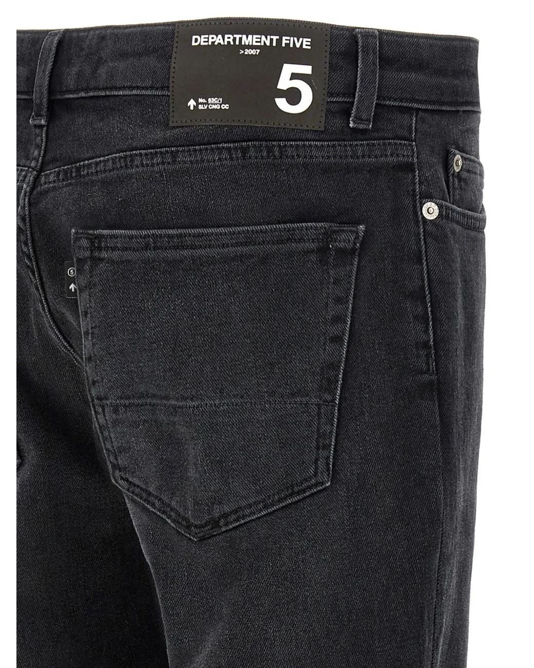 Department 5 Blue Stone Straight-Leg Jeans for men