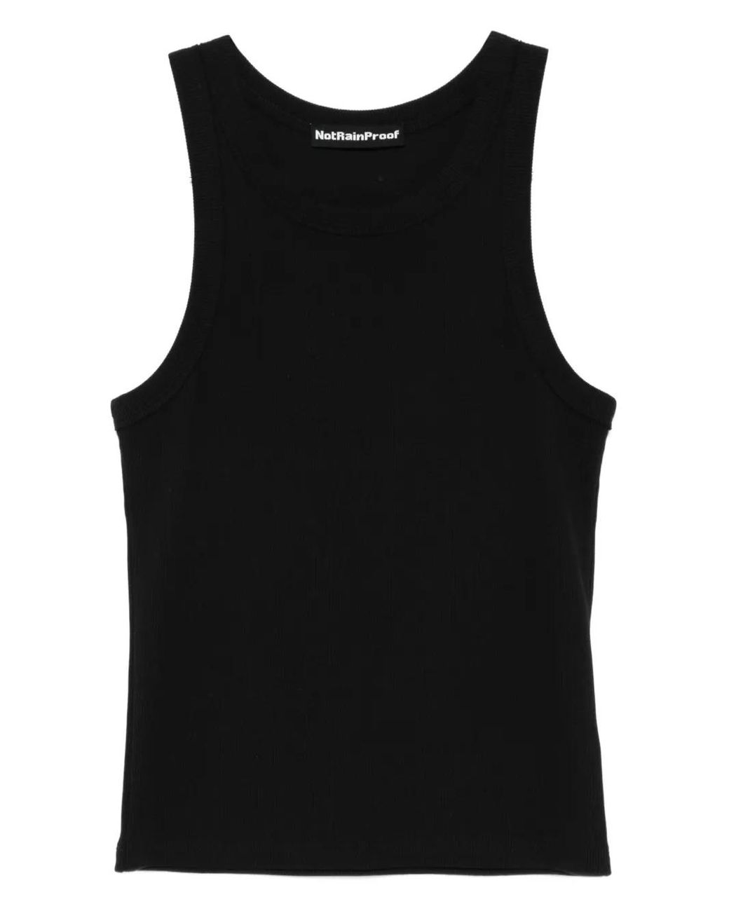 Débardeur Côtelé Notrainproof pour homme en coloris Black