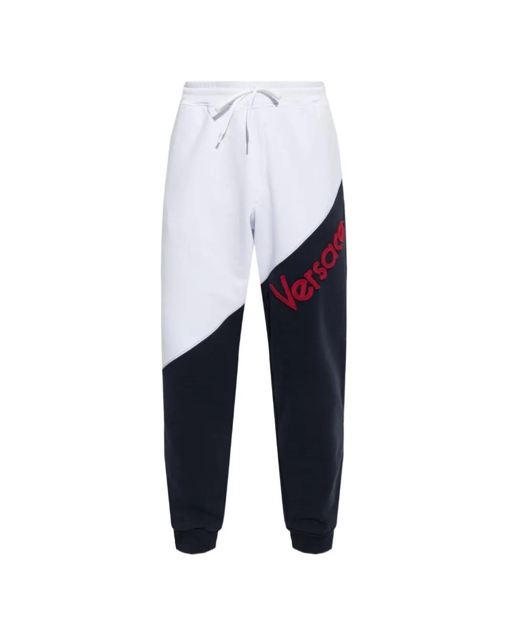 Versace White Sweatpants With Logo for men