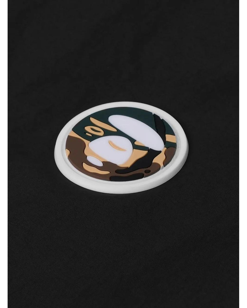 Aape By A Bathing Ape Black Moonface Patch Jacket for men