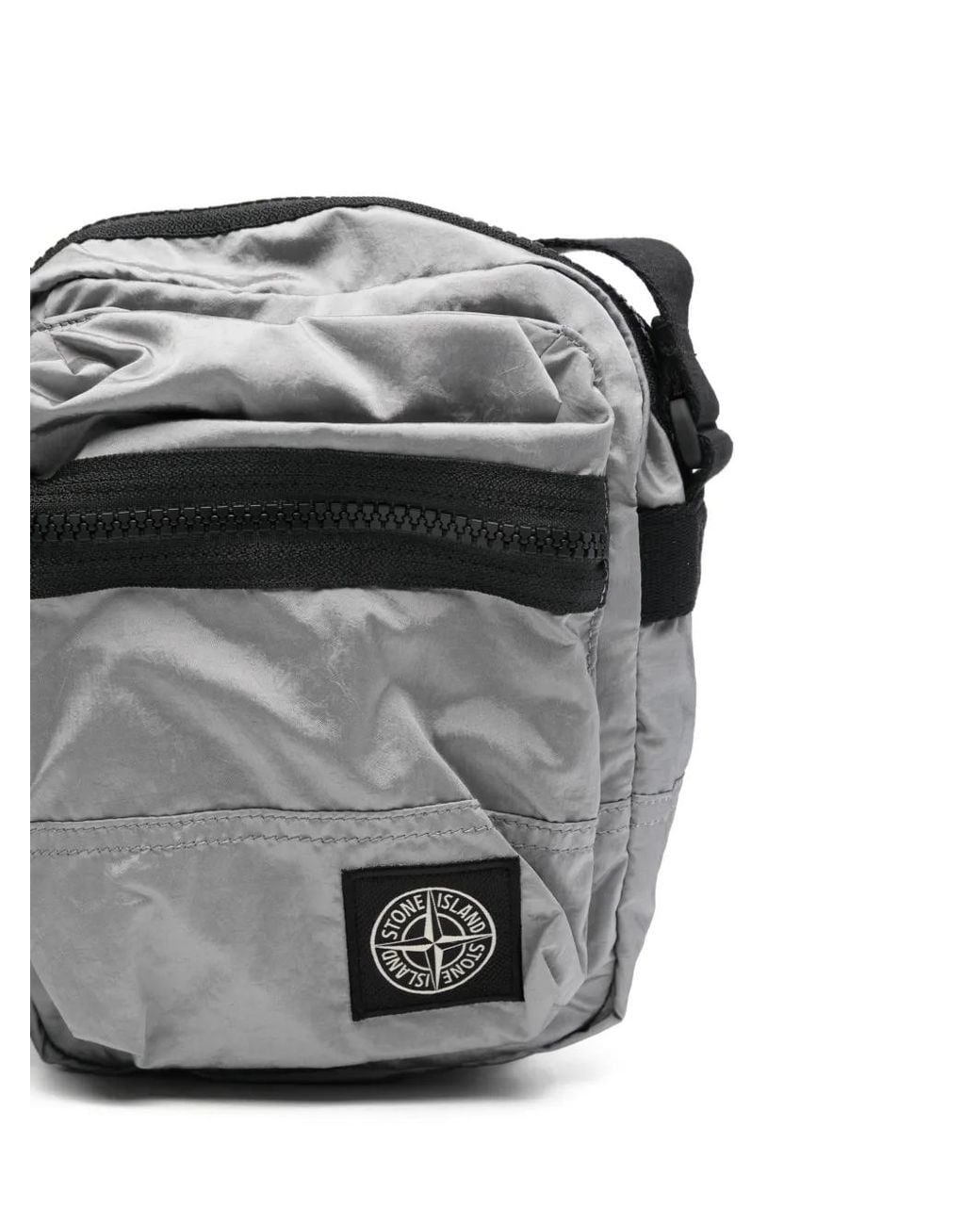 Stone Island Black 9200015 Coated Nylon Metal for men