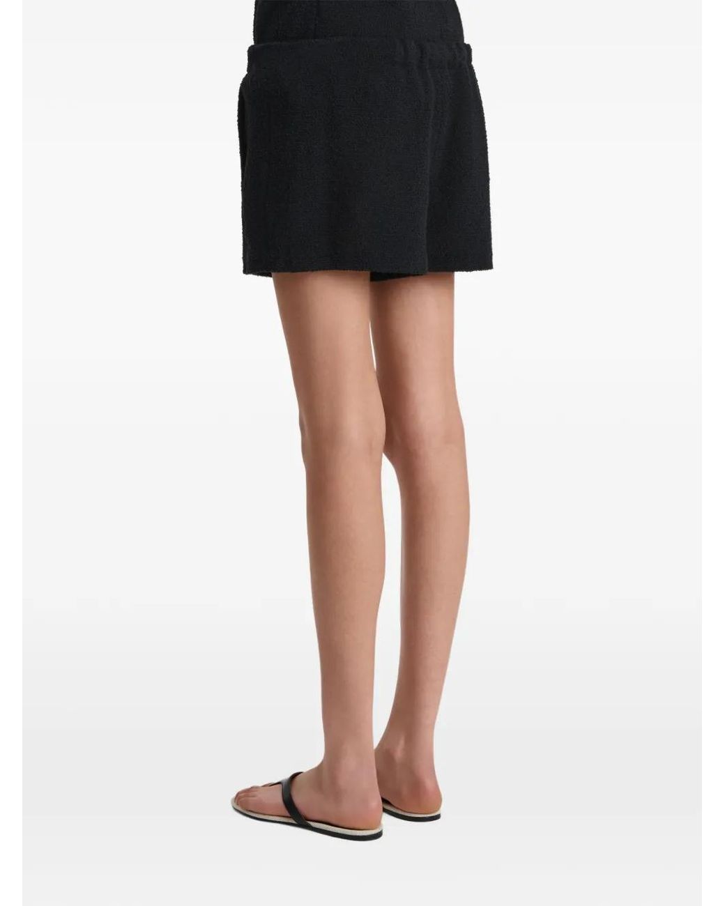 Khaite Black Robbie Shorts