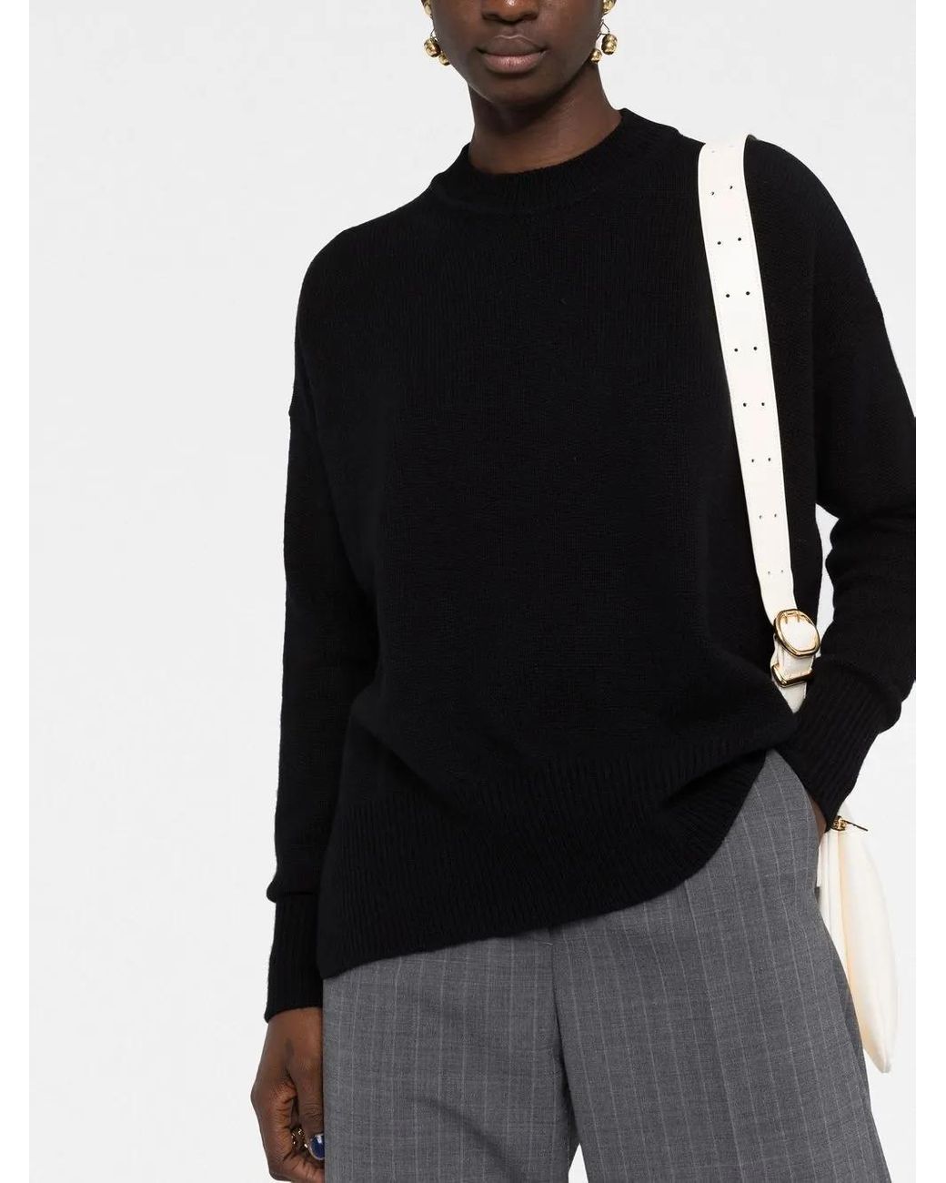 Jil Sander Black Sweater