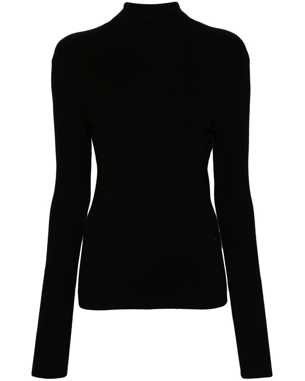 Pull À Col Roulé Joseph en coloris Black