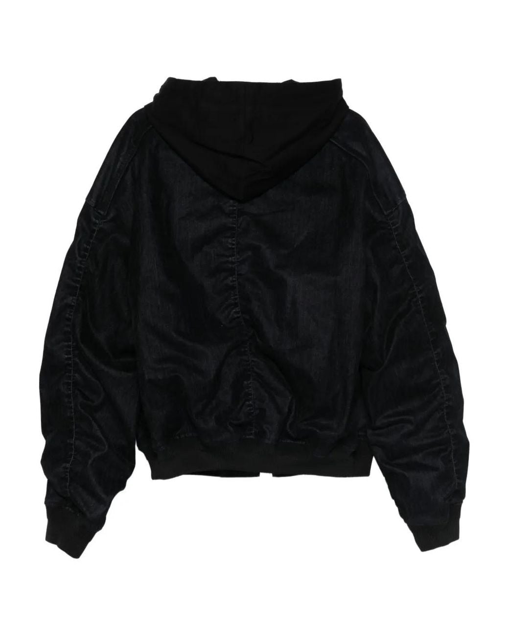 Juun.J Black Patch-Pocket Hoode Jacket for men