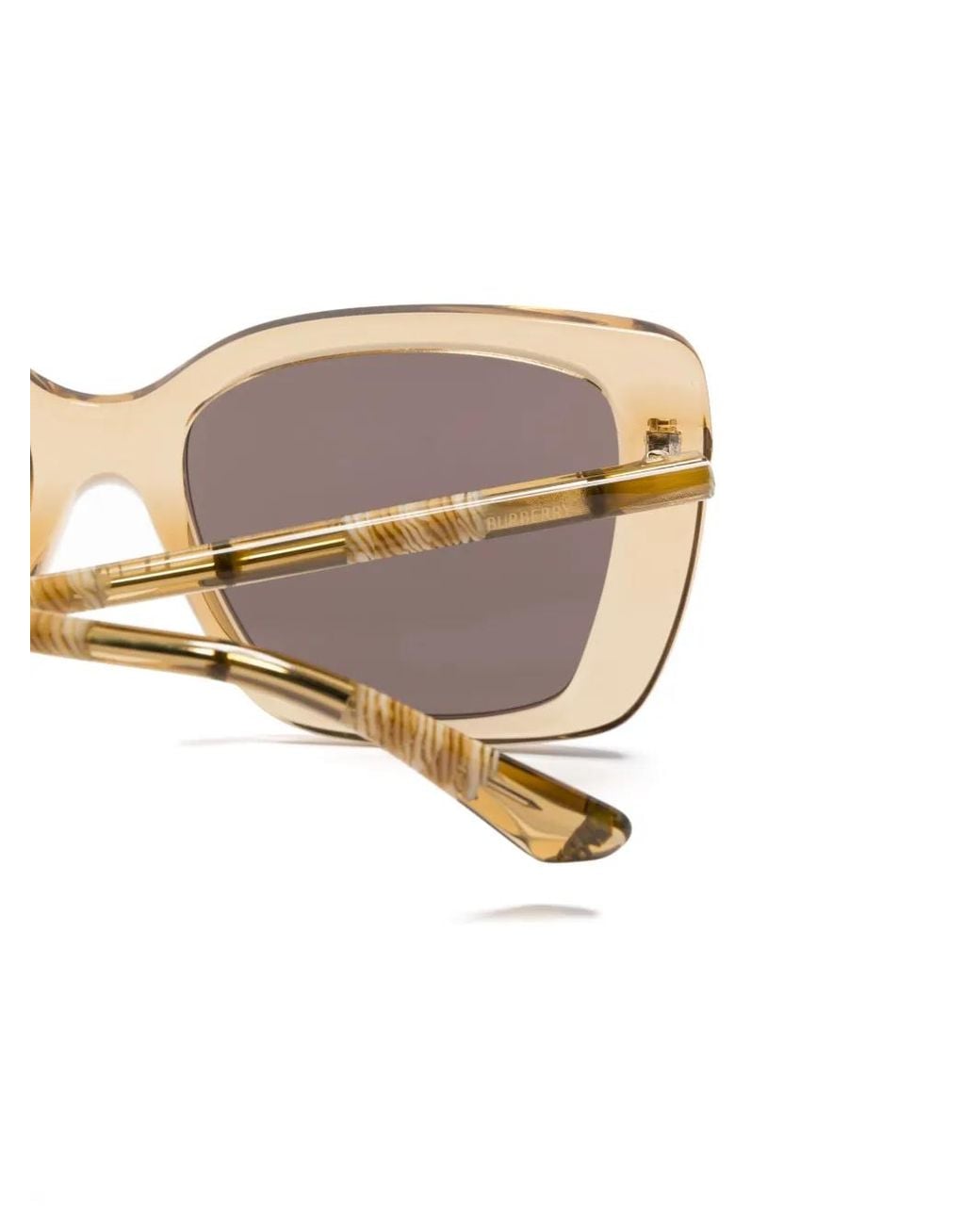 Burberry Pink Square-Frame Sunglasses