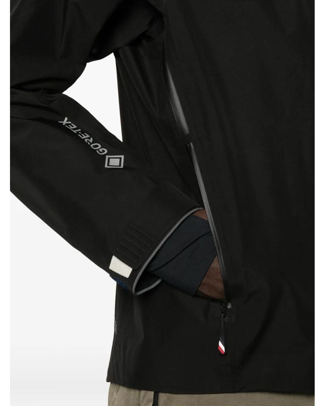 Moncler Black Hinterburgs Hooded Gore-Tex Ski Shell Jacket for men