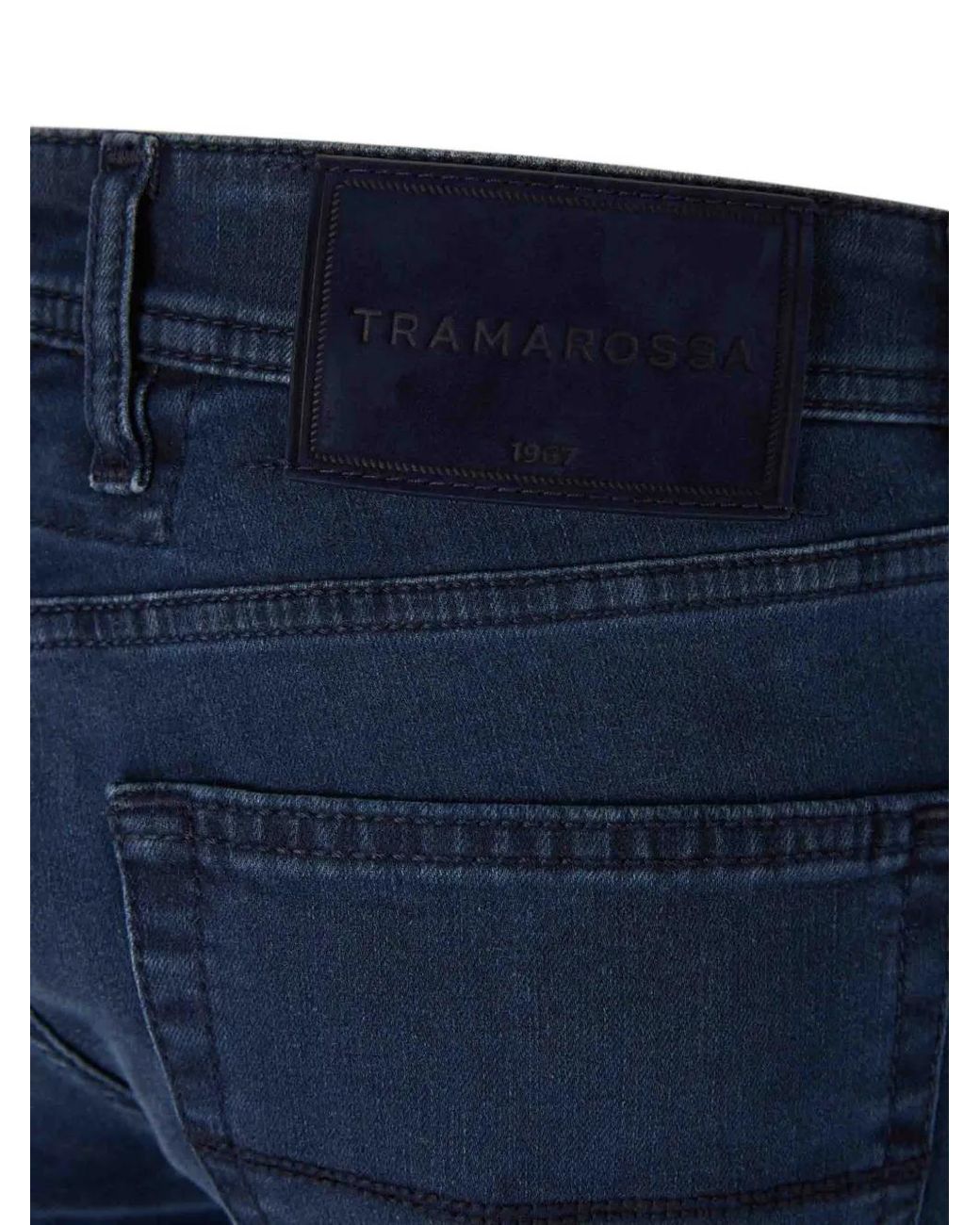 Sartoria Tramarossa Blue Flared Pockets Jeans for men