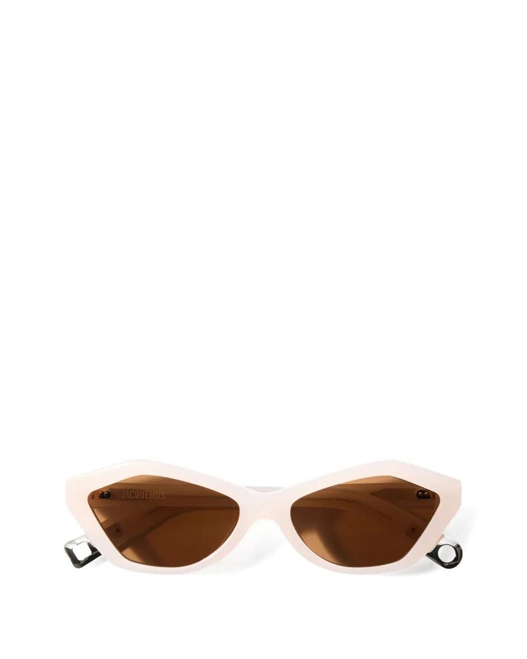 Jacquemus Brown The Bambino Sunglasses