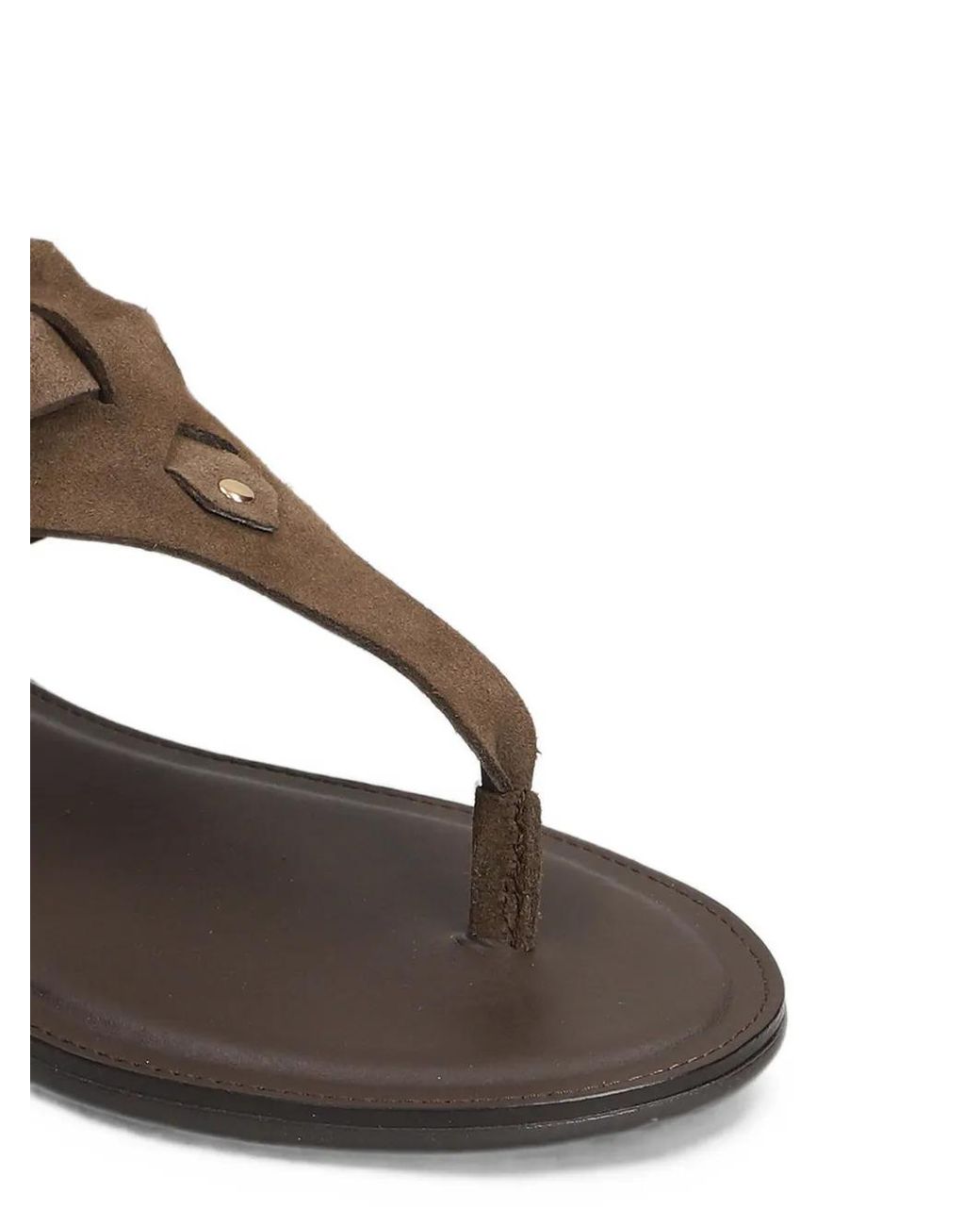 NICOLAS LAINAS Brown Buckle-Fastening Sandals