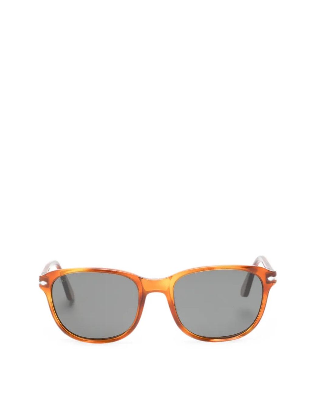 Persol Brown Square-Frame Tortoiseshell Sunglasses