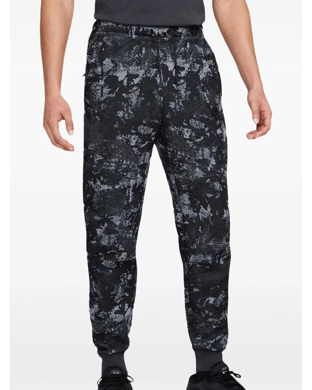 Nike Black Tech "Smoke/Anthracite" Track Pants for men