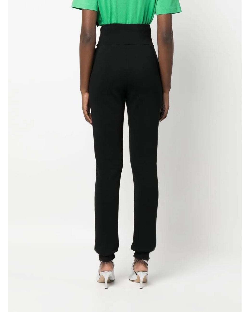 Philipp Plein Black Gothic Plein Track Pants