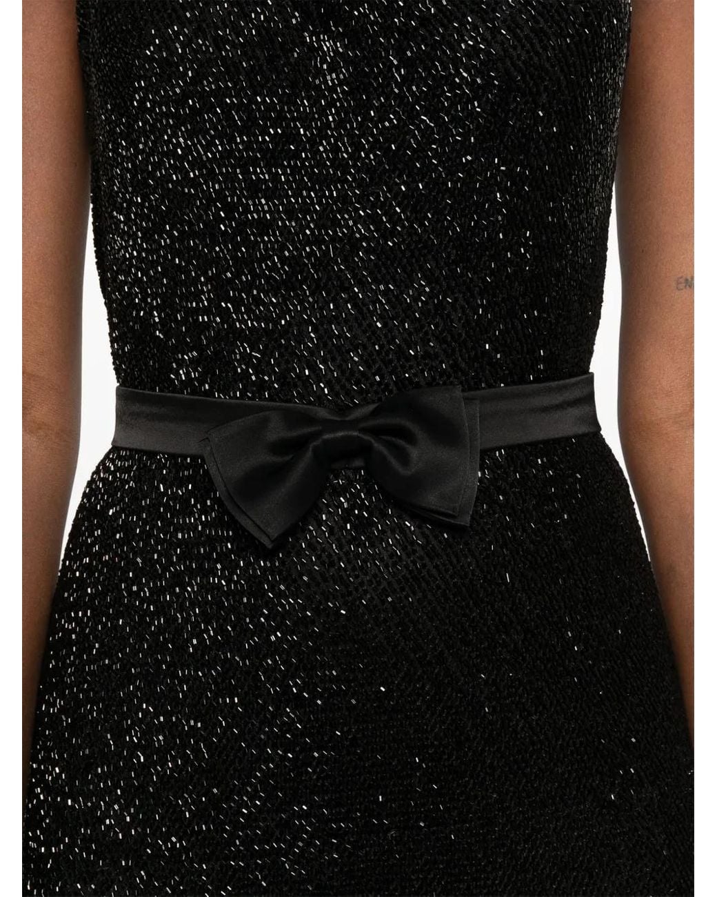 SILK LOVE & LACE Black Irina Dress
