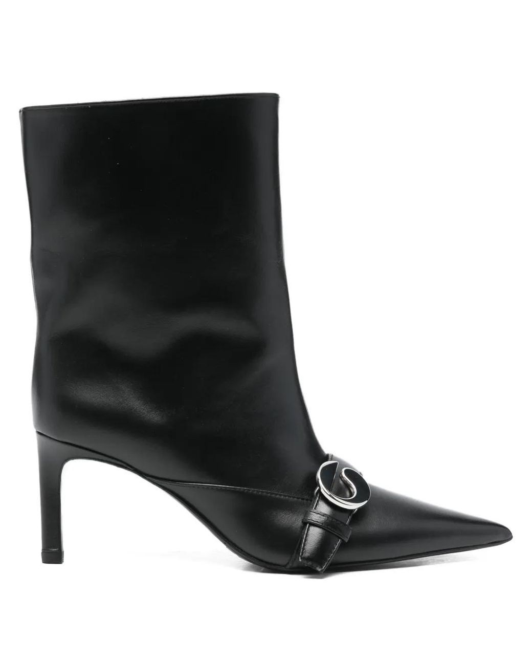 Coperni Black 75Mm Belted Boots