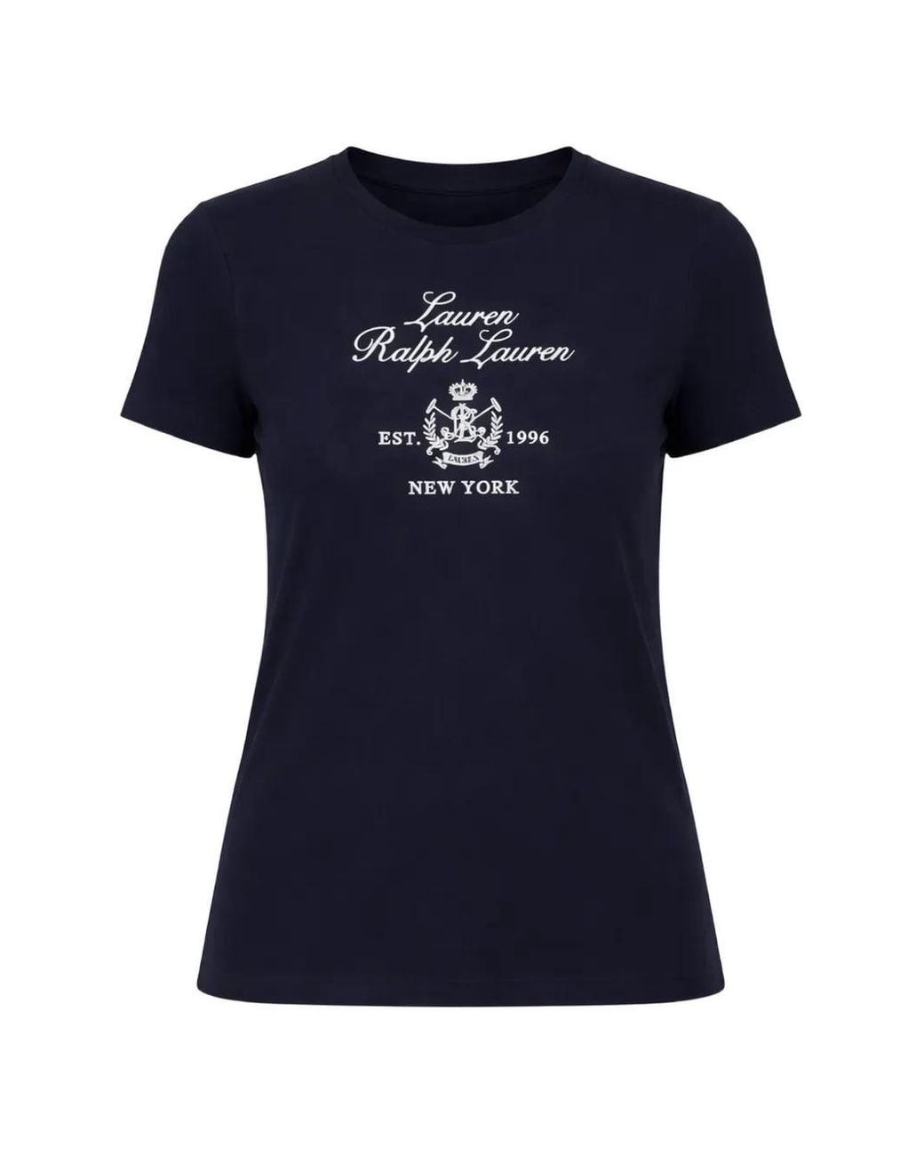 Ralph Lauren Blue T-Shirt Graphique Katlin