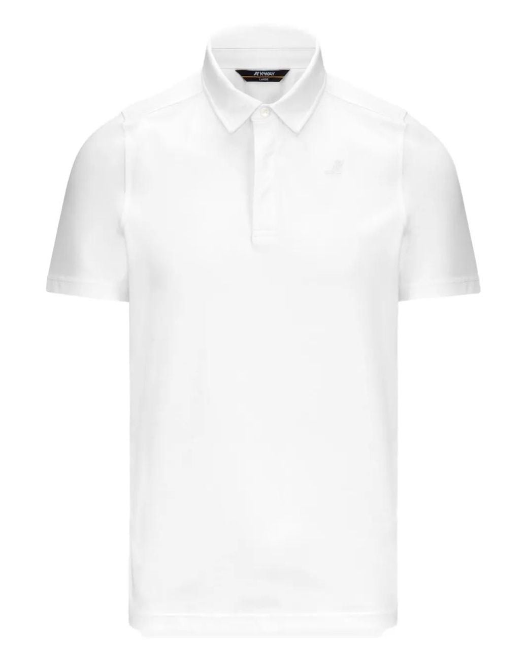 K-Way White Vincelle Polo Shirt for men