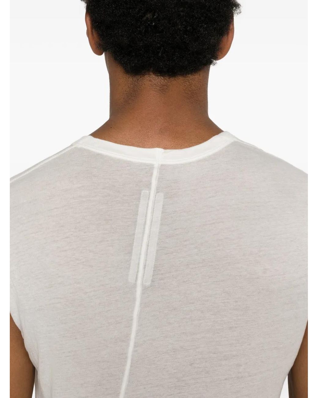Rick Owens White Basic Sl T for men