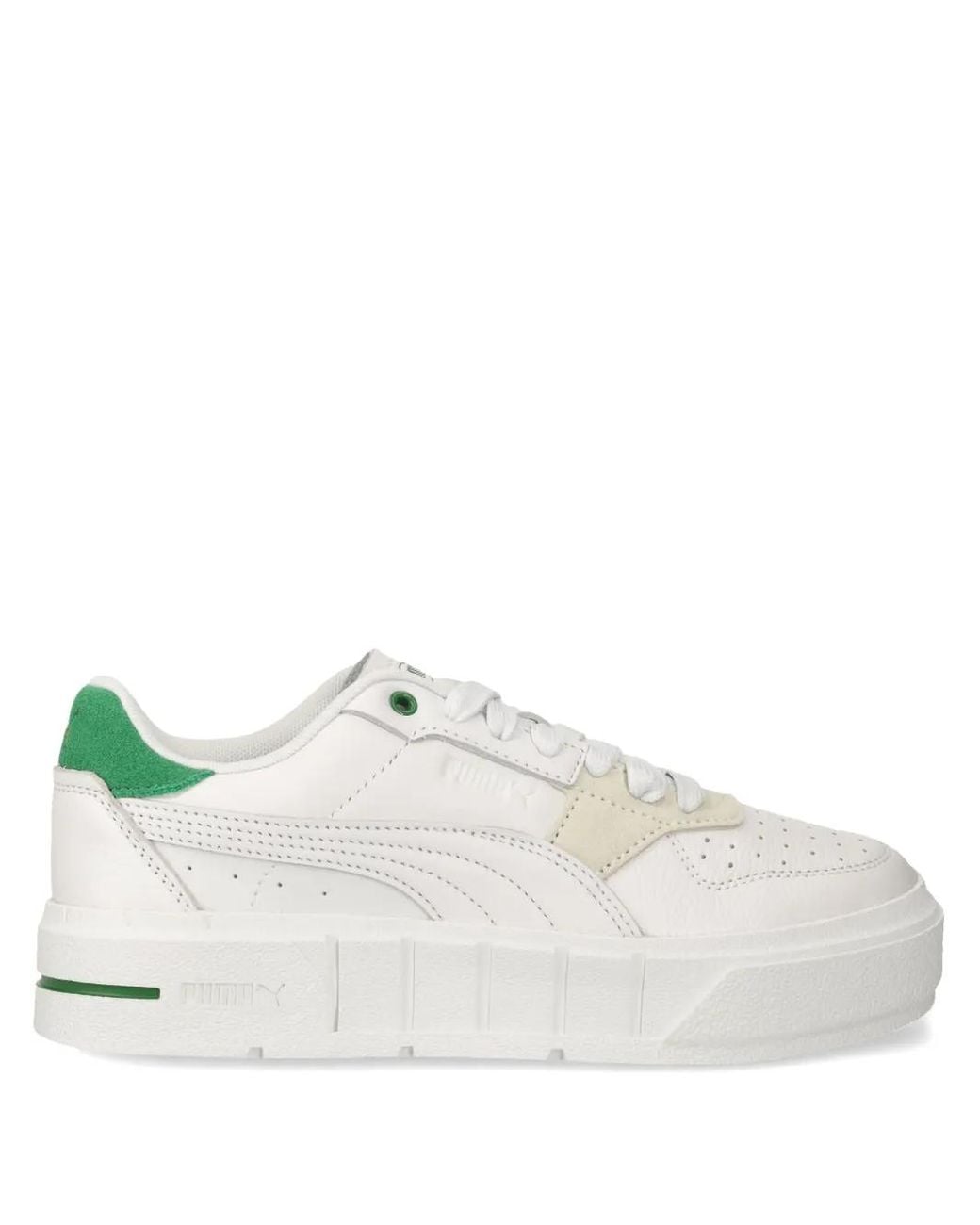 PUMA White Cali Court Sneakers