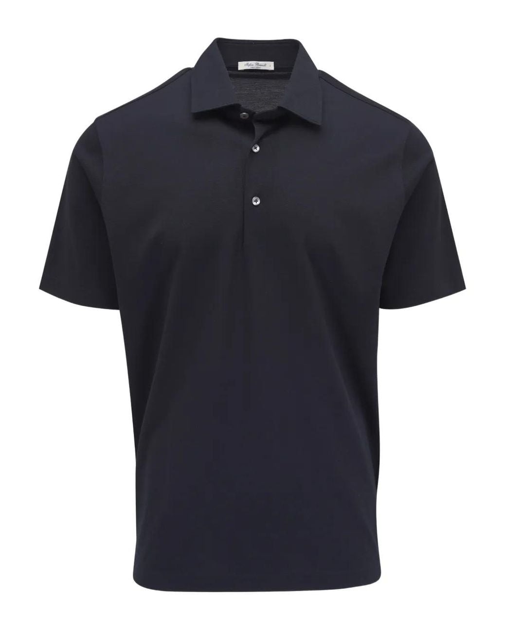STEFAN BRANDT Blue Cotton Polo Shirt for men