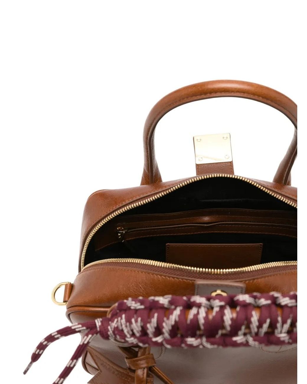 Golden Goose Deluxe Brand Brown Vita Leather Handbag