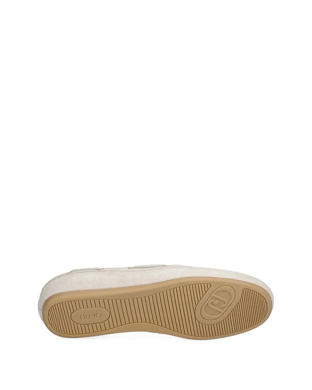 Liu Jo White Suede Loafers With Tassels