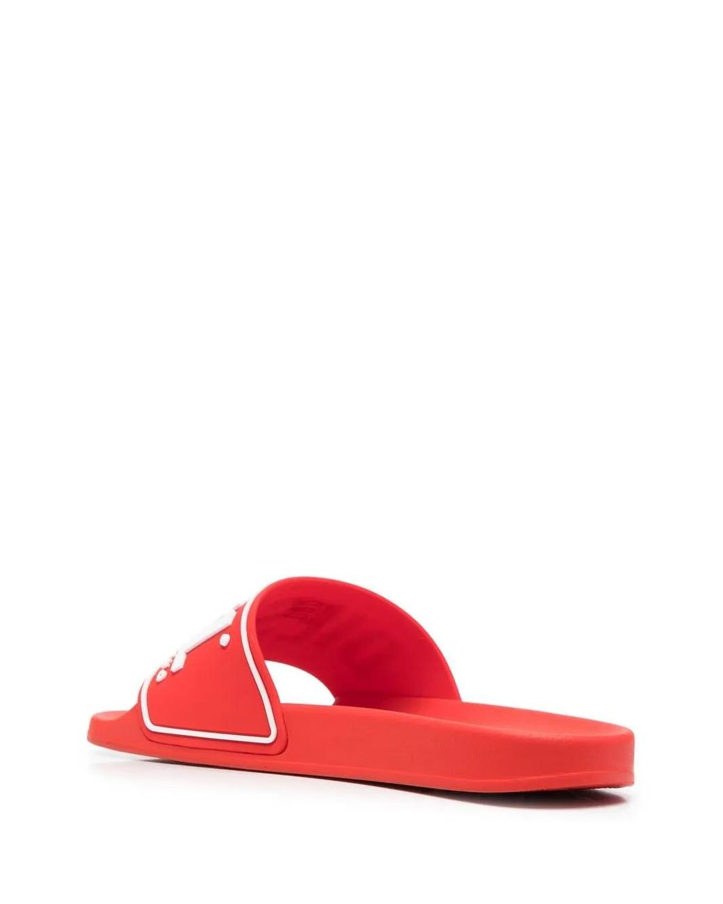 DIESEL Pink Sa-Mayemi Cc Logo-Embossed Slides for men
