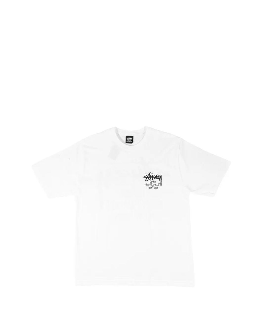 Stussy White X Dover Street Market New York T-Shirt for men