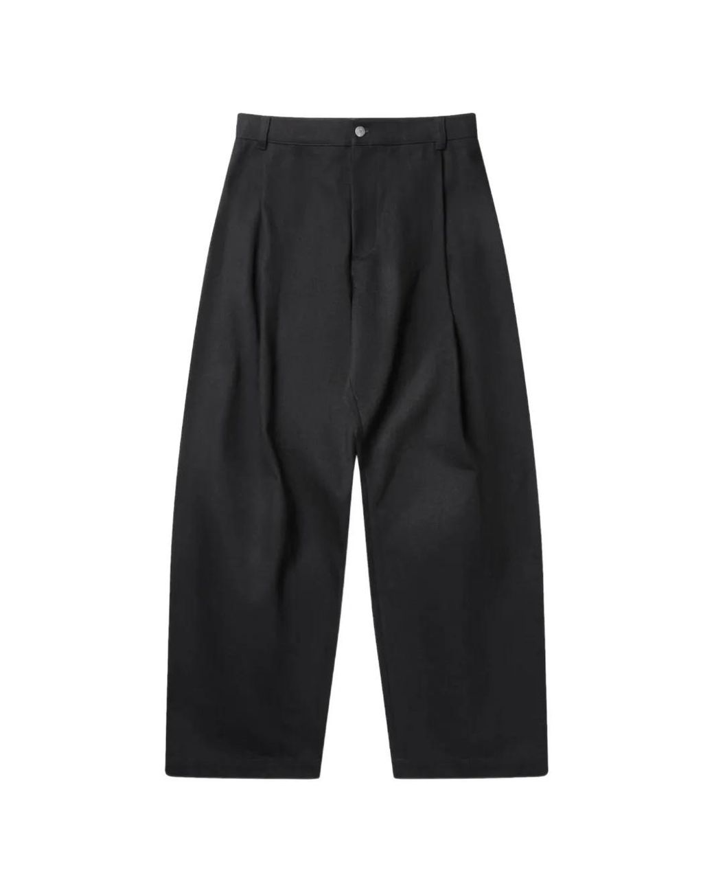 Seventh Black Pleated Wide-Leg Jeans