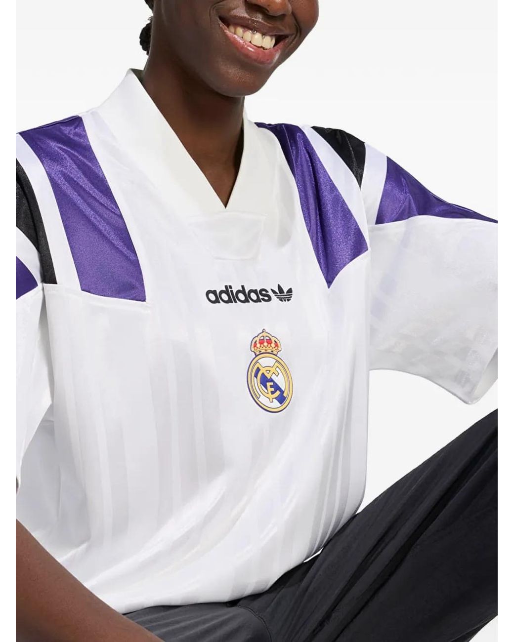 Adidas White Real Madrid Eqt Jersey