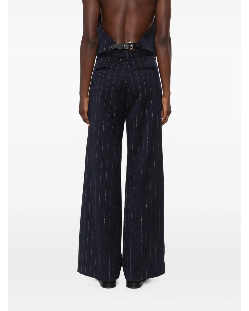 Maje Blue Suit Trousers