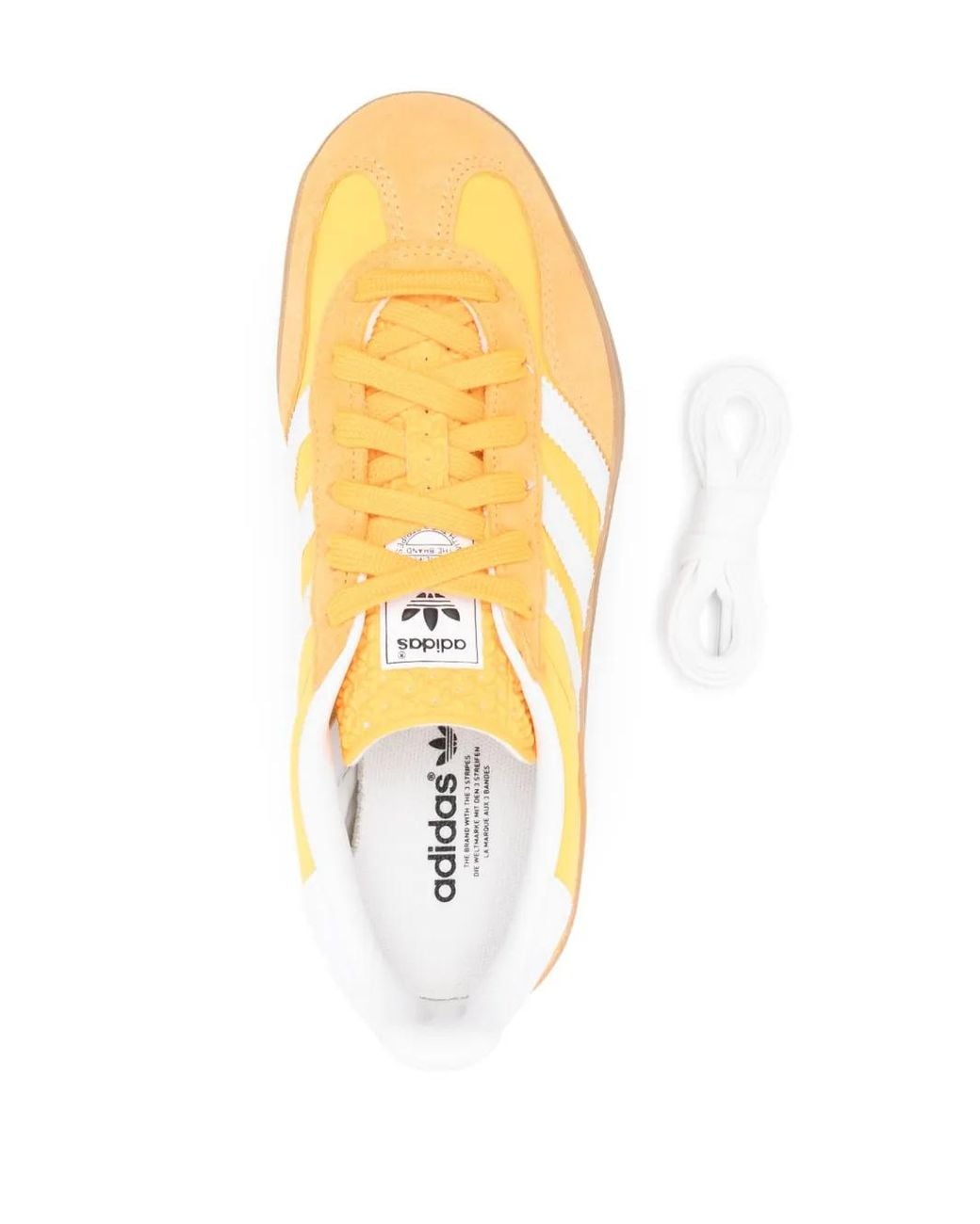 Adidas Yellow Gazelle Sneakers