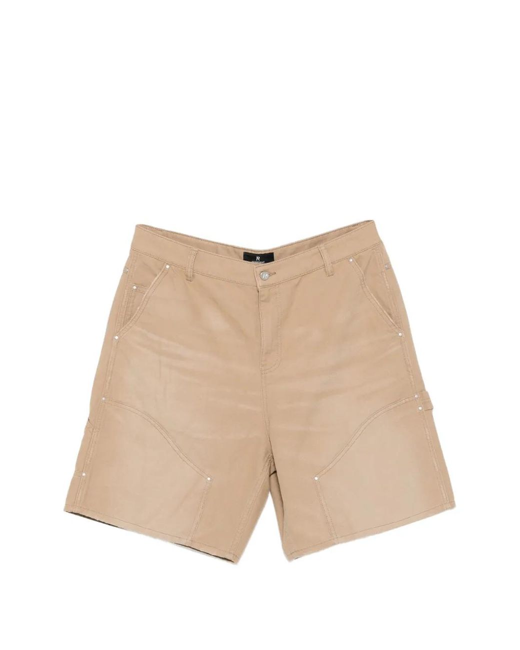 Represent Natural Carpenter Panelled Shorts for men