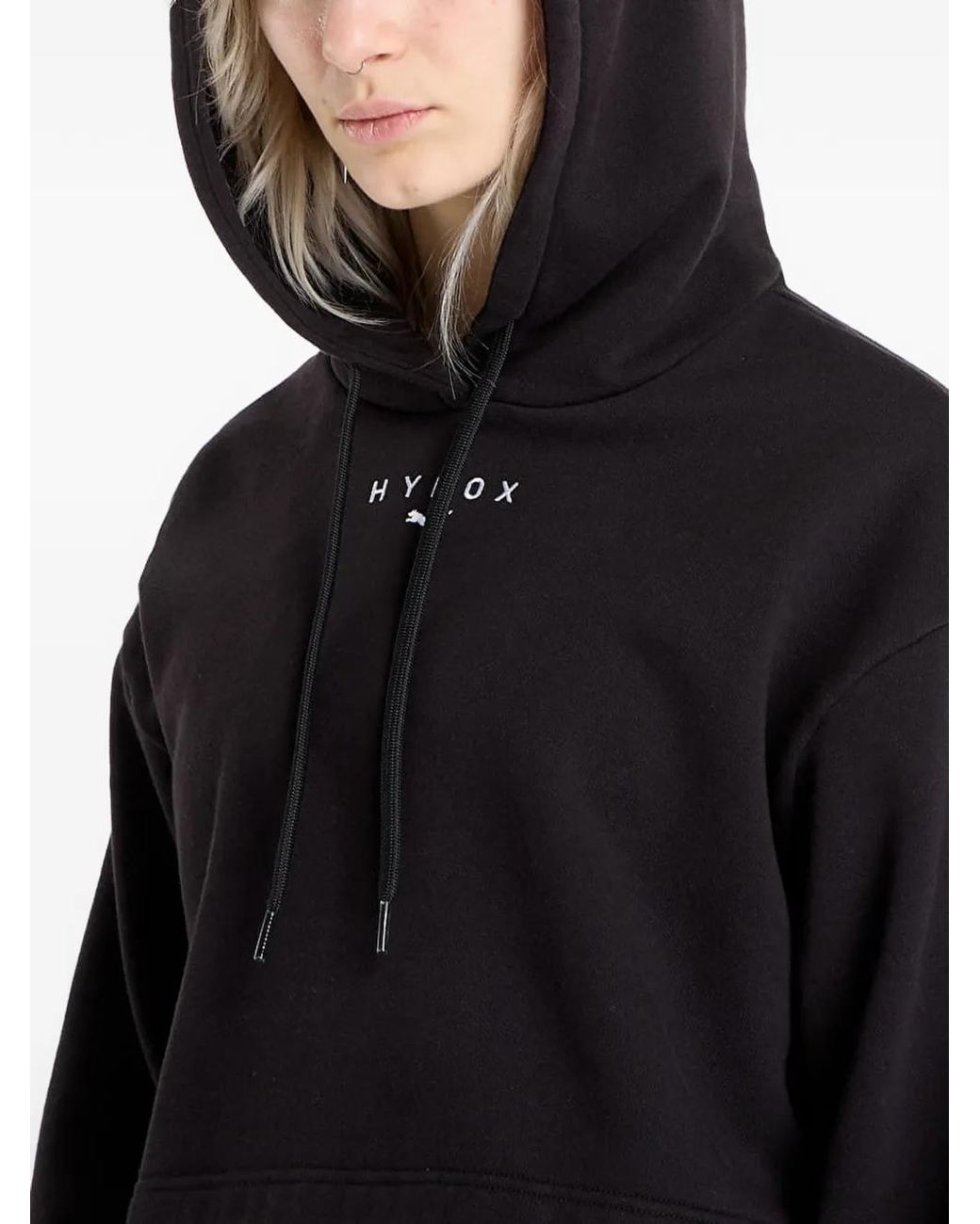 PUMA Black X Hyrox Heavyweight Hoodie