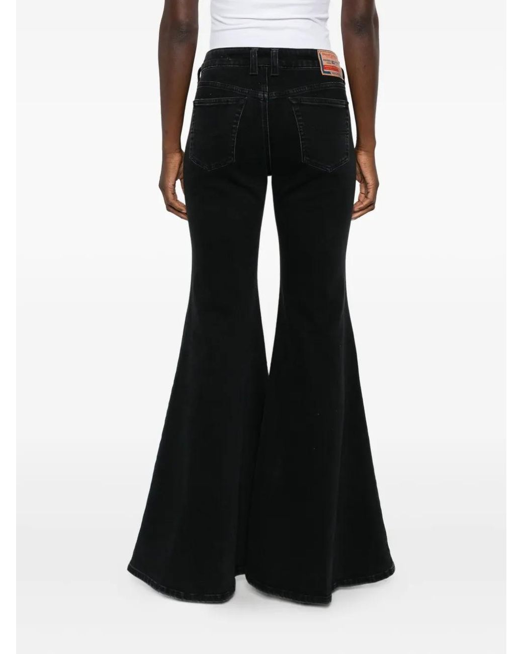 DIESEL Black 1970 D-Bleess 09N89 Flared Jeans