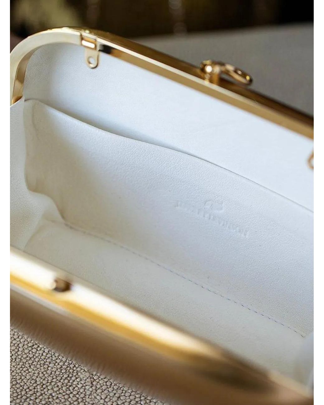Jeffrey Levinson Yellow Elina Clutch Bag