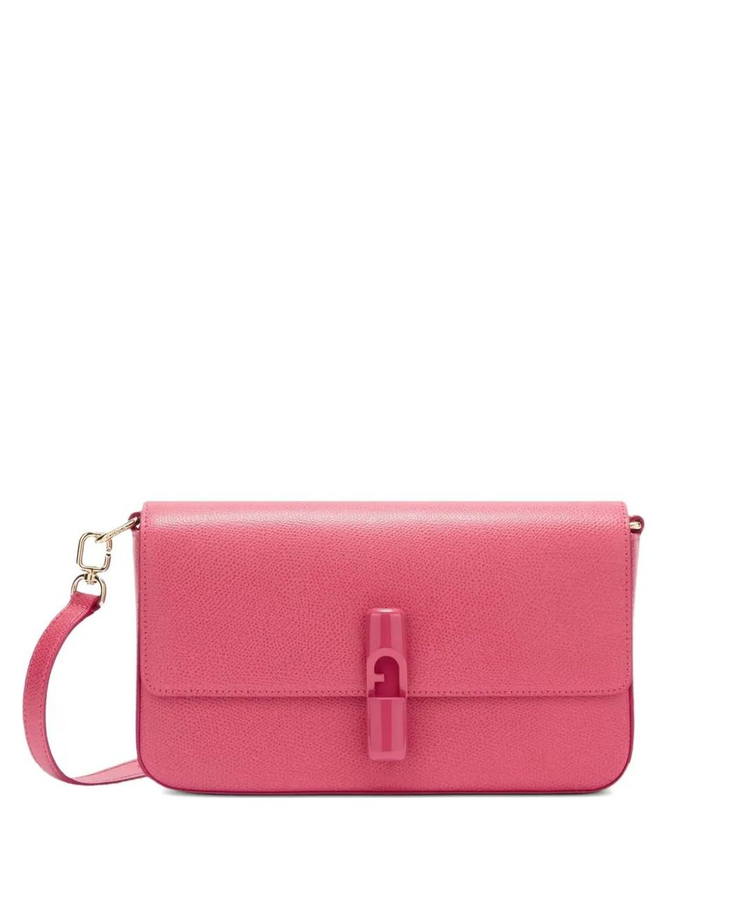 Furla Pink Iride Crossbody Bag S