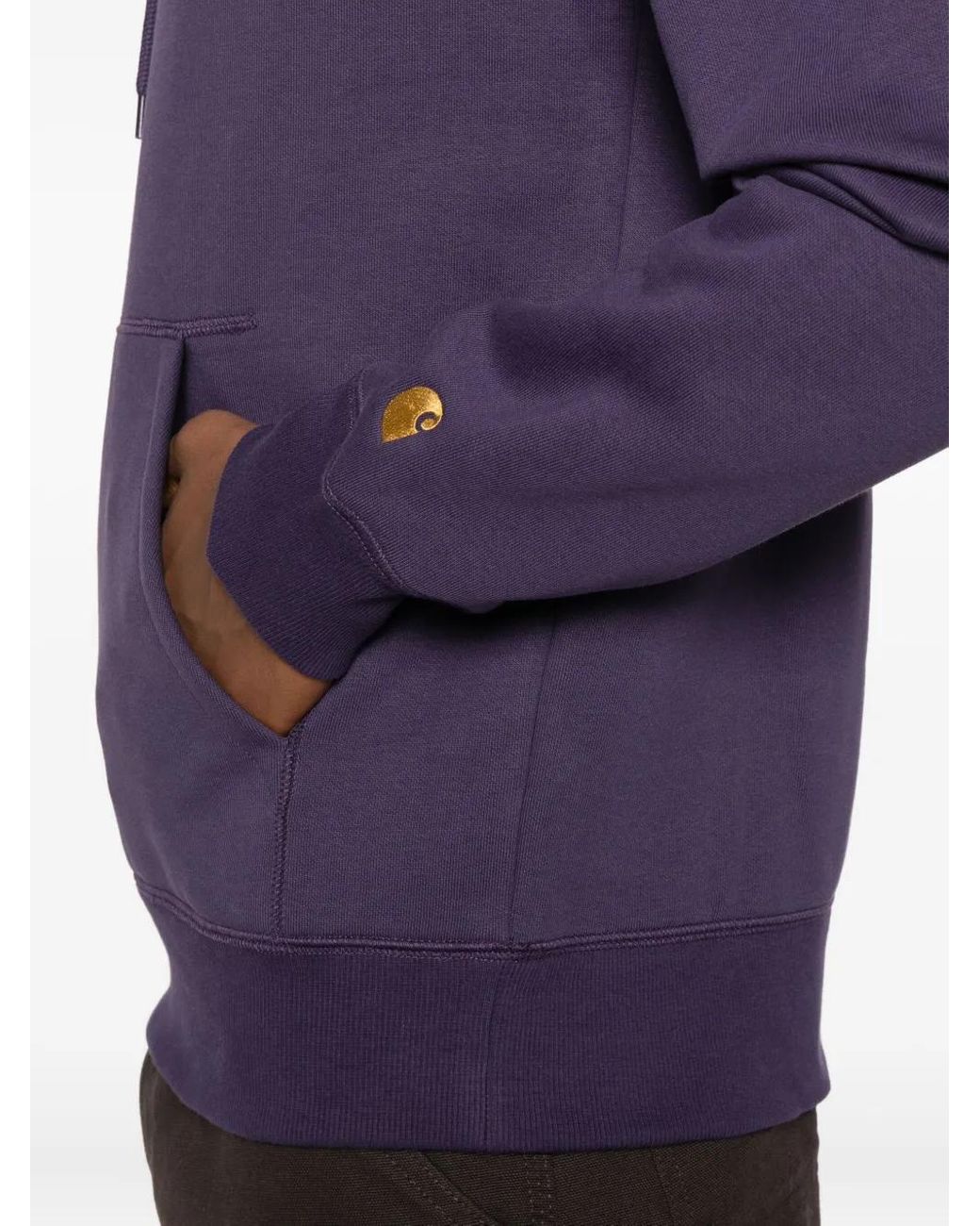 Carhartt Purple Chase Hoodie for men
