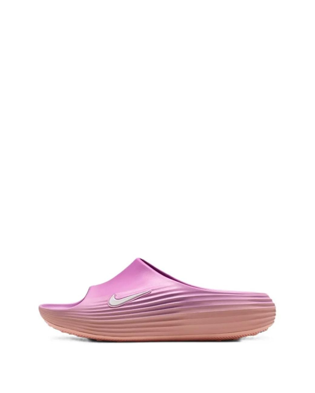 Nike Pink Reactx Rejuven8 Slides