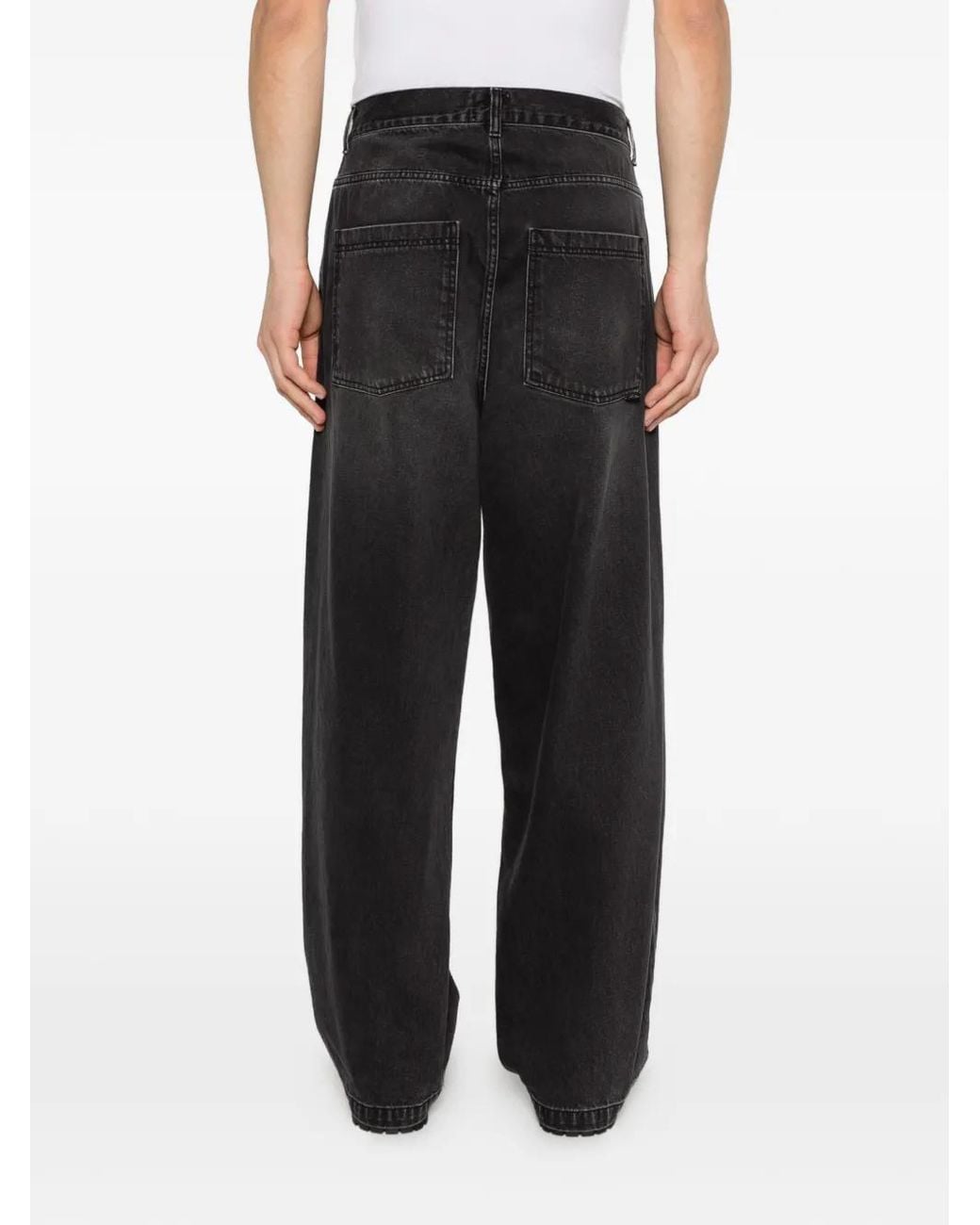 Arte' Gray Five Pockets Straight Trousers for men