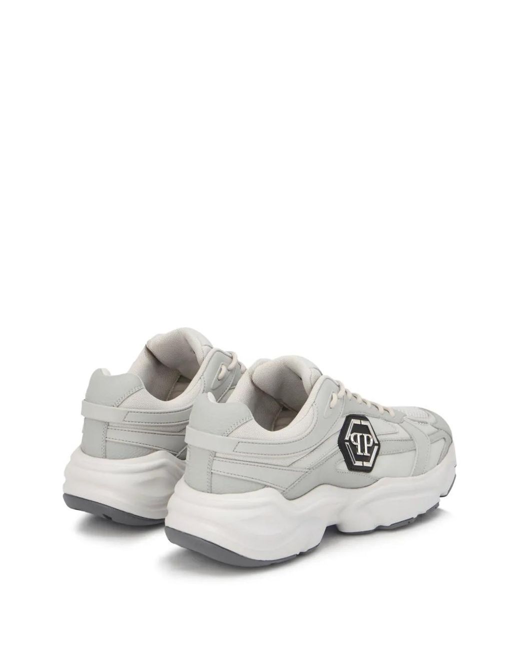 Philipp Plein White Nitro Sneakers